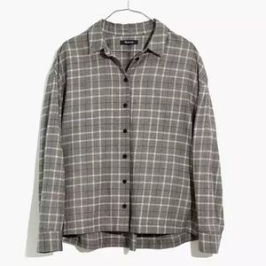 Madewell Westlake plaid shirt